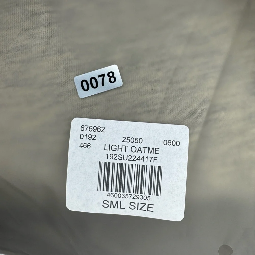 Essentials Fear of God (Light Oatmeal) Hoodie Size Small #78 - Picture 6 of 6